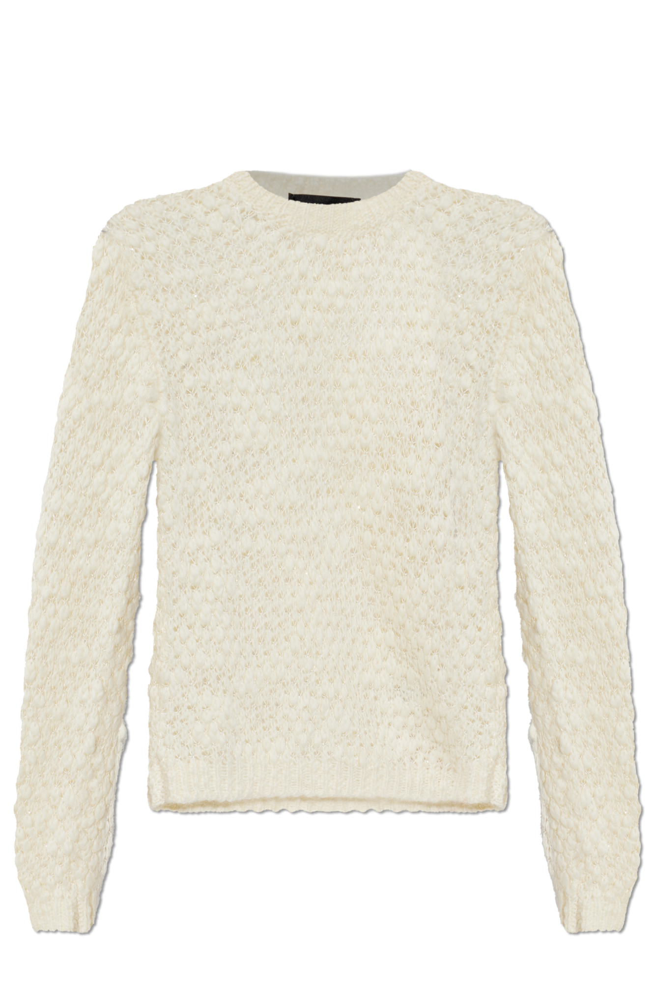 Cream Sweater with shimmering sequins Fabiana Filippi - Vitkac AS